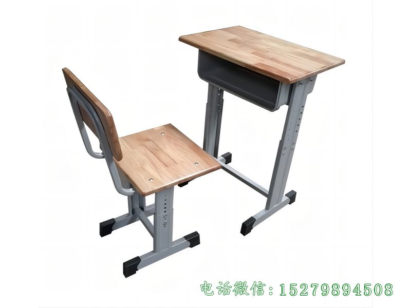 永清钢制单人课桌椅