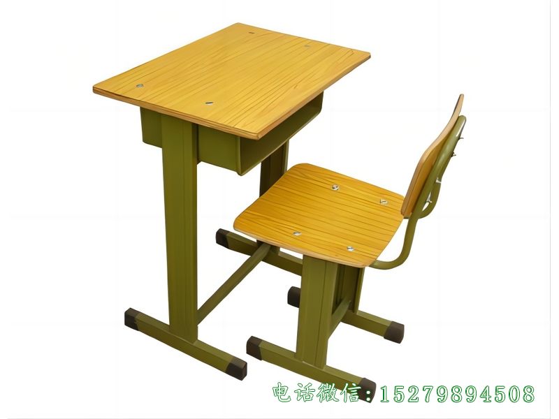 龙潭固定式单人课桌椅