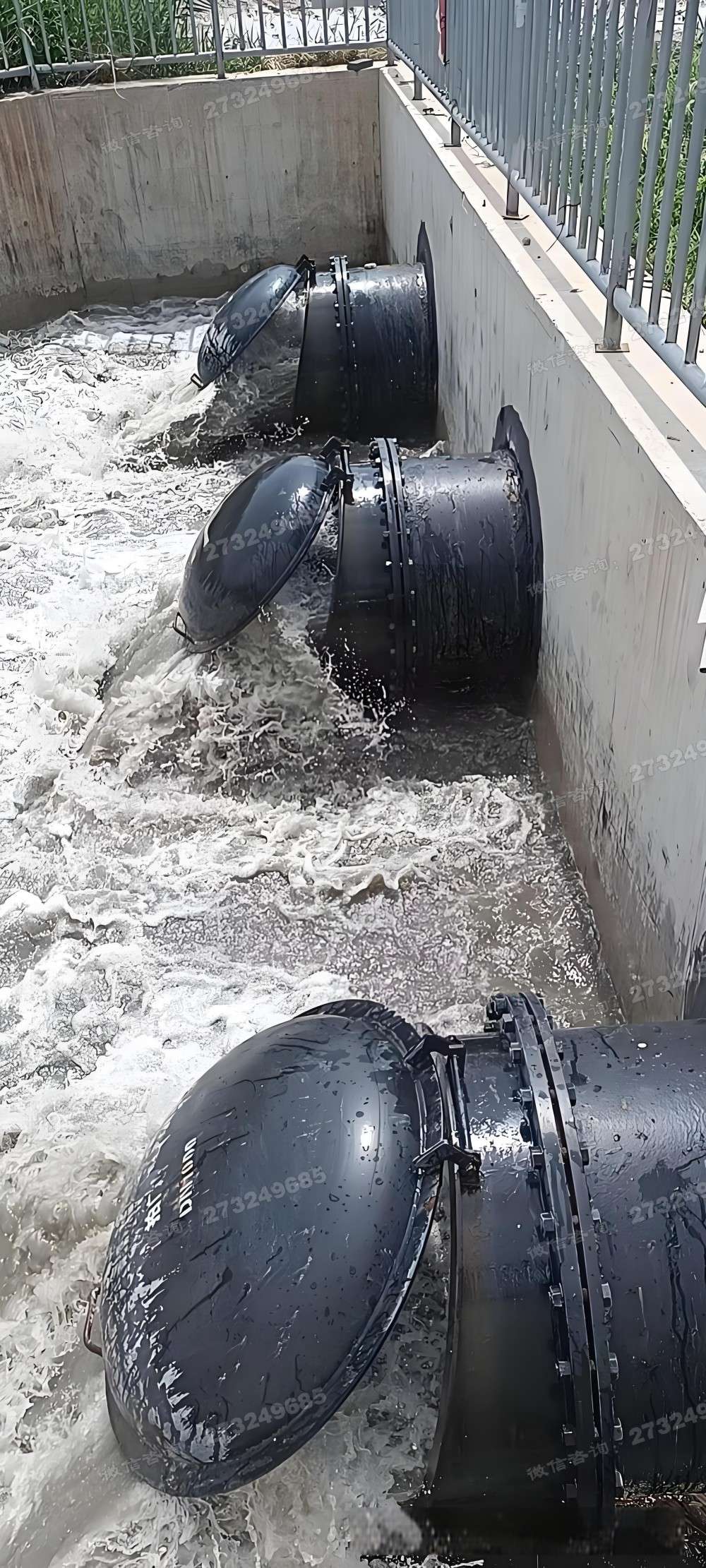 汝阳县渠道排水防倒灌潮门