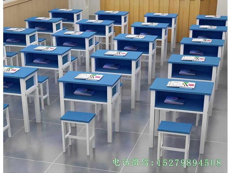 西湖培训教室课桌凳