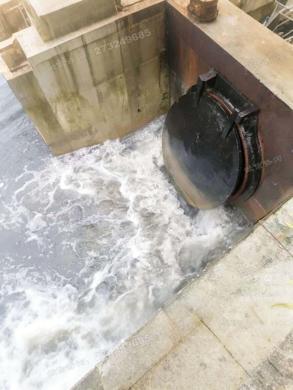 汝阳县黑色渠道拍门