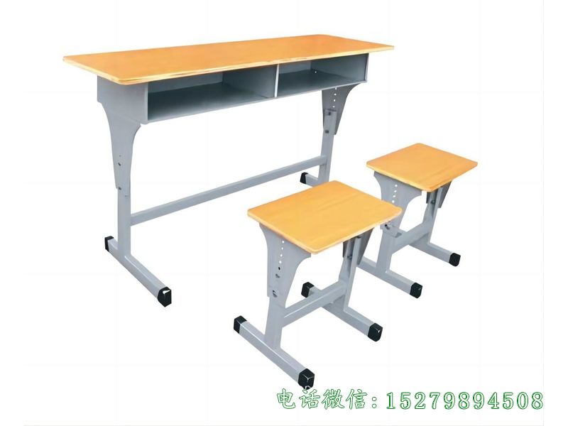 临川两人位钢木课桌椅