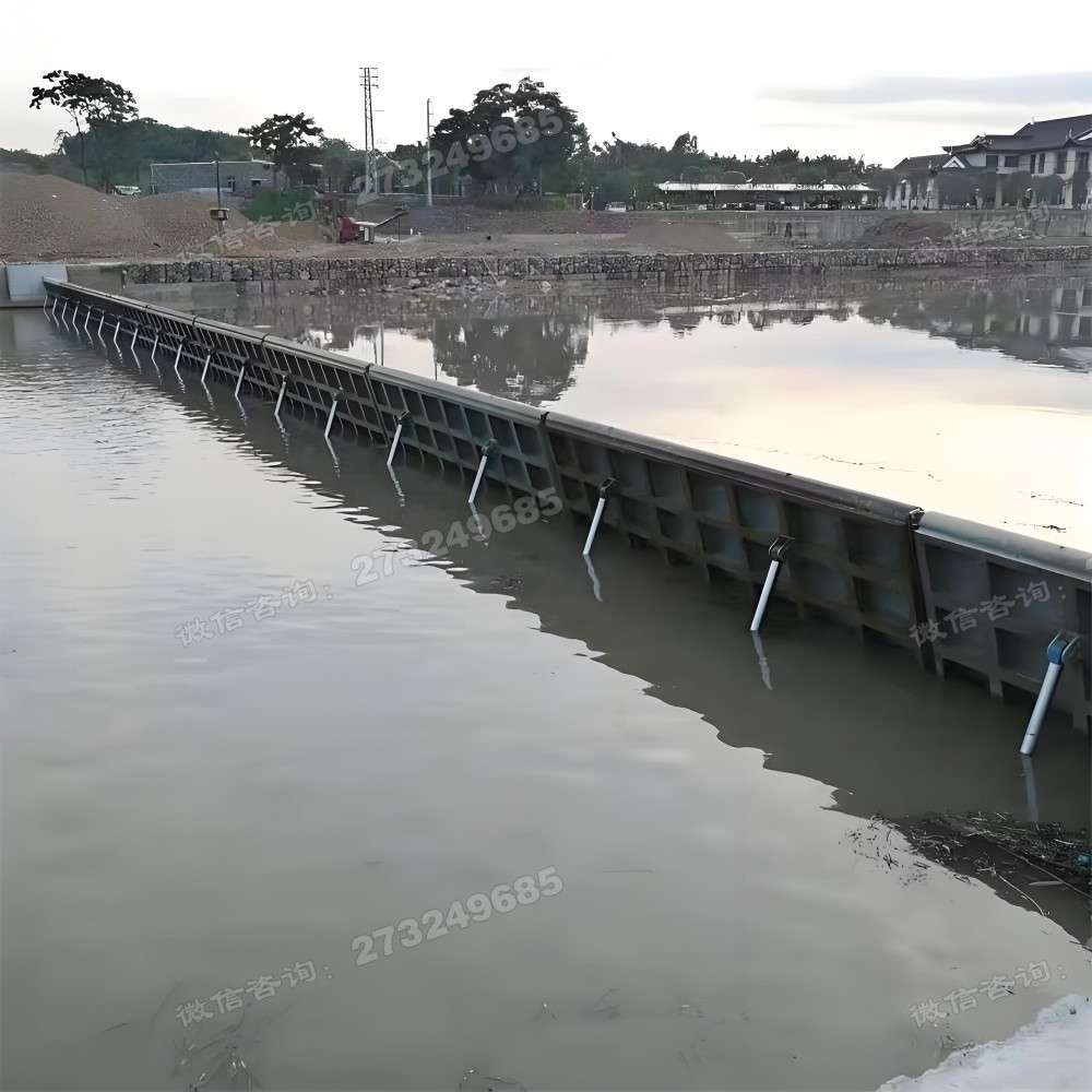 湖泊液压钢坝